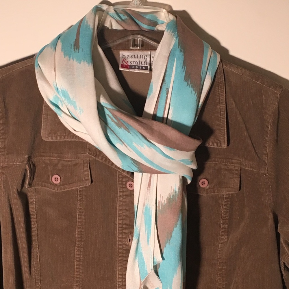 Chico’s Large Rectangular Scarf - Picture 5 of 6